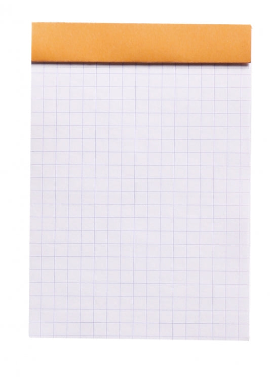 Rhodia No. 12 Passport Notepad - Orange, Graph