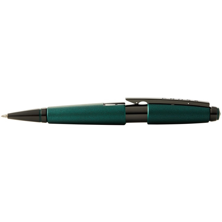 Cross Edge Matte Green w/PVD Rollerball Pen - Main Image
