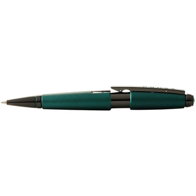 Cross Edge Matte Green w/PVD Rollerball Pen