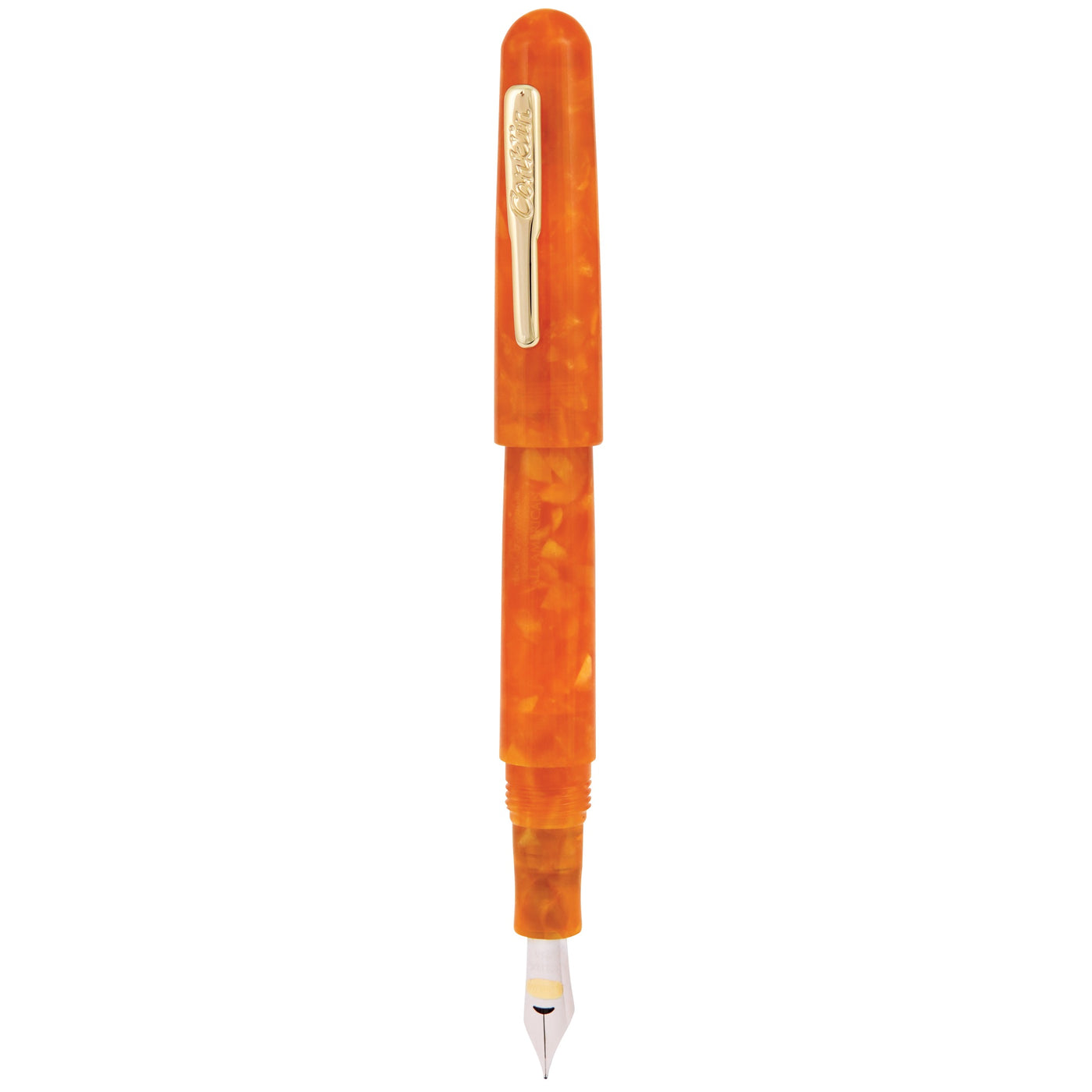 Conklin All American Sunburst Orange Fountain Pen