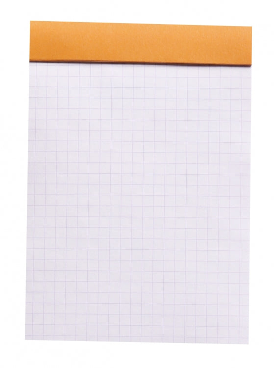 Rhodia No. 13 A6 Notepad - Orange, Graph