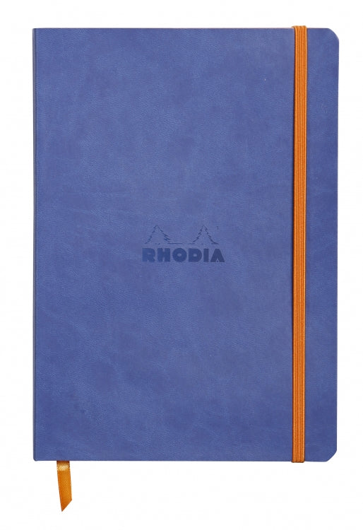 Rhodia A5 Softcover Notebook - Sapphire, Lined