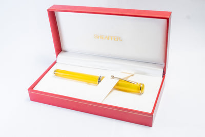 Pre-Owned Sheaffer/Levenger Connesiur Fountain Pen Yellow