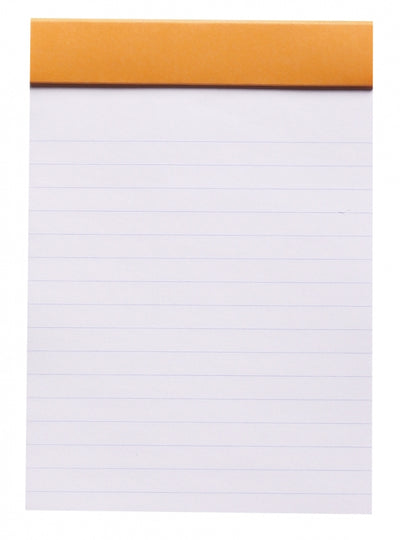 Rhodia No. 13 A6 Notepad - Orange, Lined