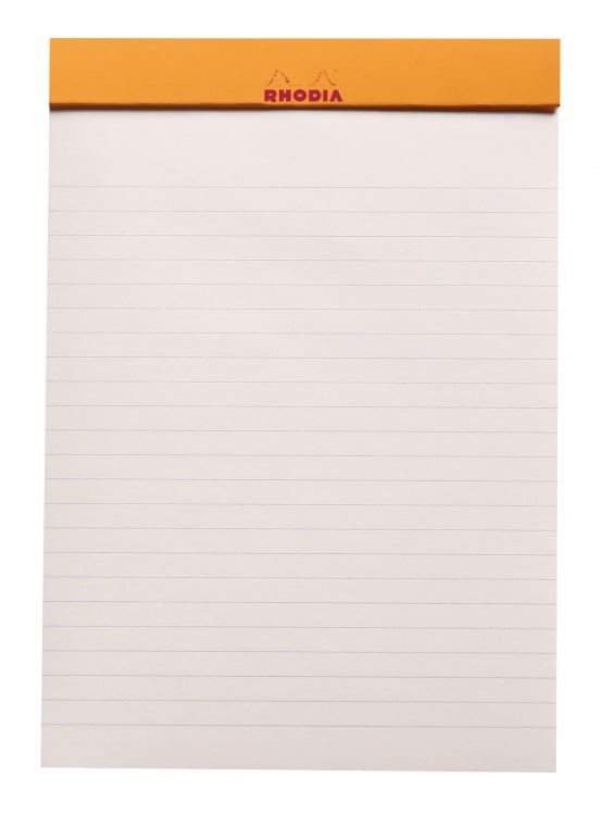 Rhodia ColoR No. 18 A4 Notepad - Poppy, Lined
