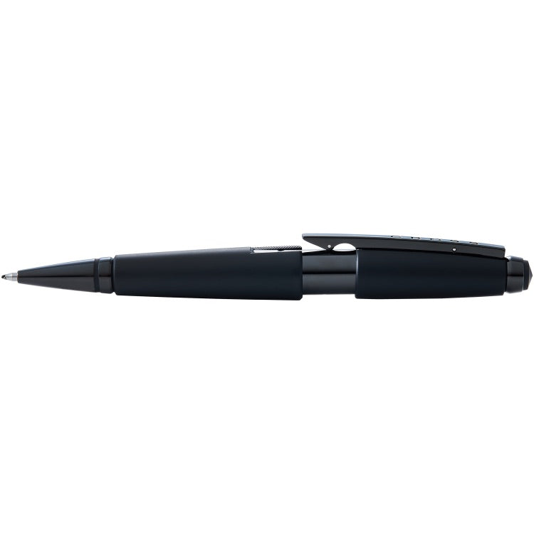 Cross Edge Matte Black w/PVD Rollerball Pen