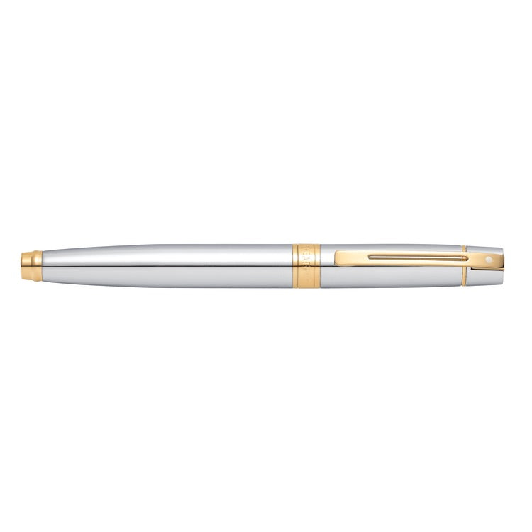 Sheaffer 300 Chrome with Gold Tone Trim
Fountain Pen