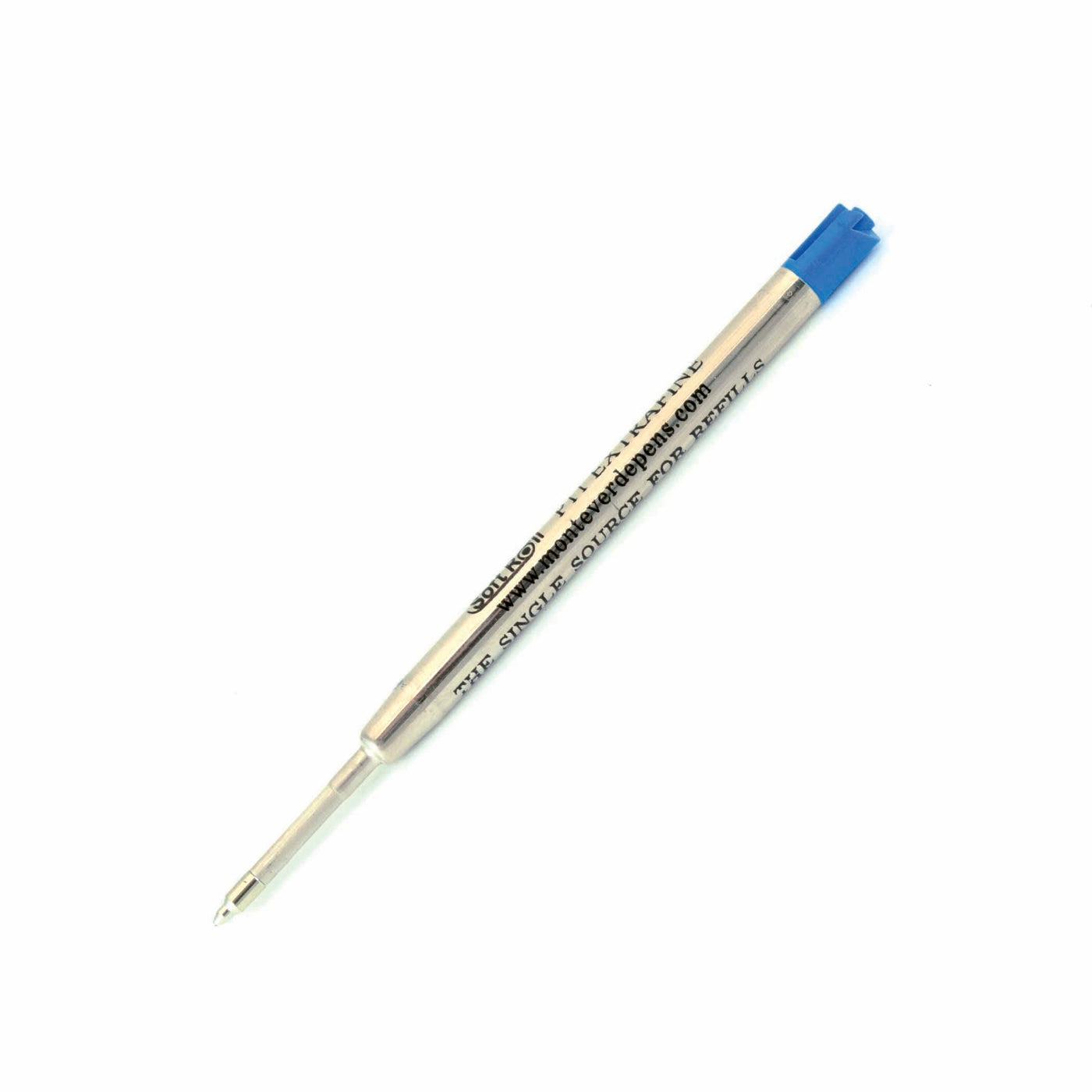 Monteverde Soft Roll Ballpoint Refill To Fit Parker Ballpoint Pens - 2 Pack#color_blue