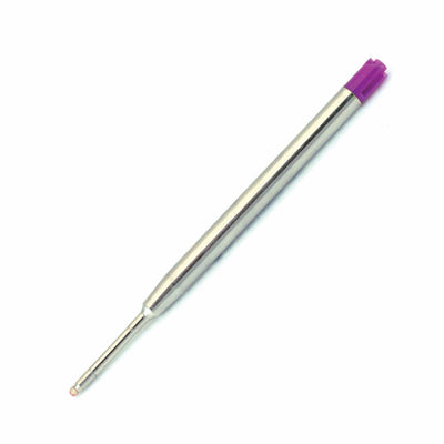 Monteverde Soft Roll Ballpoint Refill To Fit Parker Ballpoint Pens - 2 Pack#color_purple