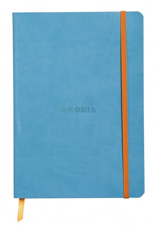 Rhodia A5 Softcover Notebook - Turquoise, Lined