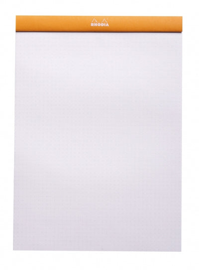 Rhodia No. 18 A4 Notepad - Orange, Dot Grid