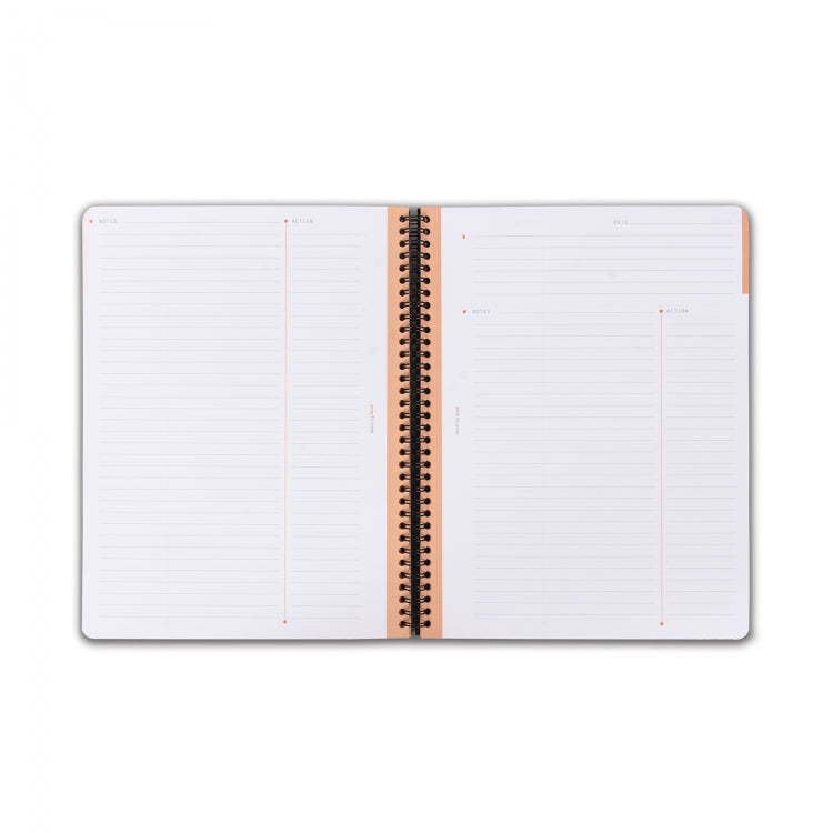 Rhodia A5+ Meeting Book - Orange