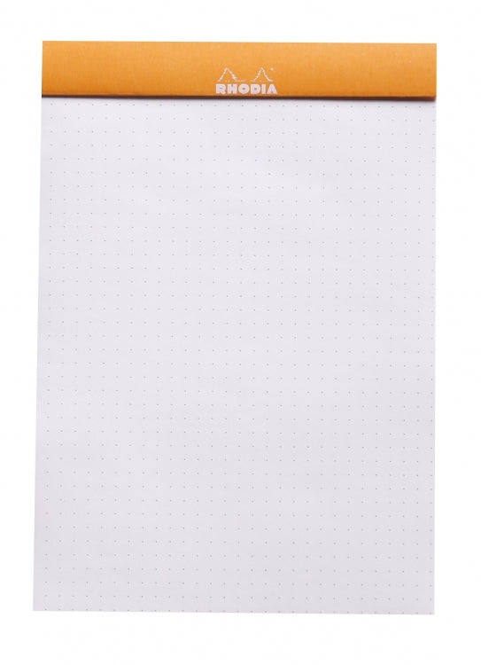 Rhodia No. 16 A5 Notepad - Orange, Dotpad