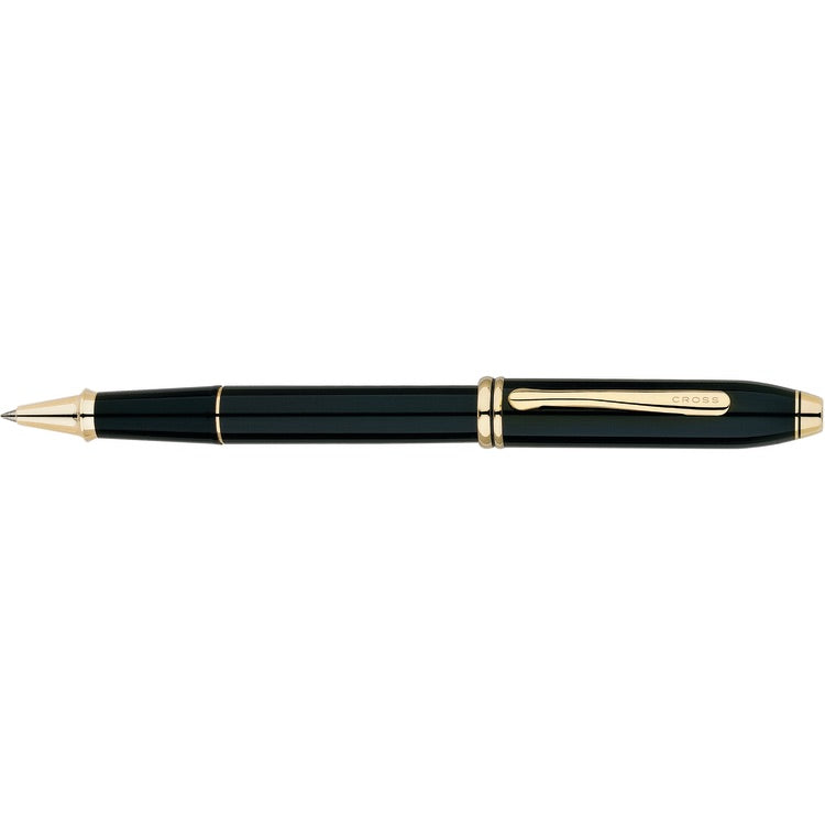 Cross Townsend Black/Gold Rollerball Pen