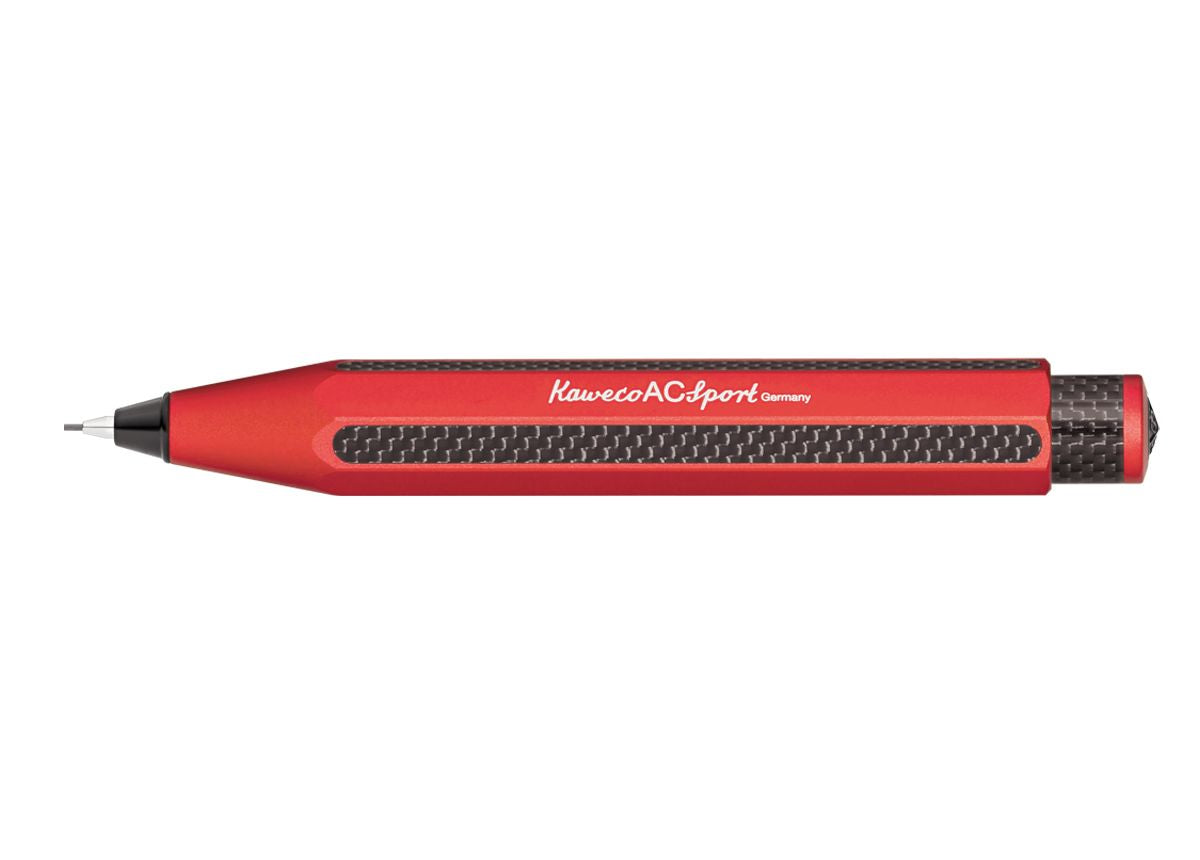 Kaweco AL + Carbon Sport Red Pencil