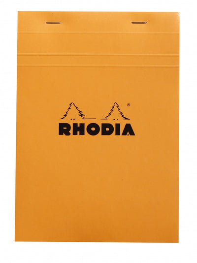 Rhodia No. 16 A5 Notepad - Orange, Graph