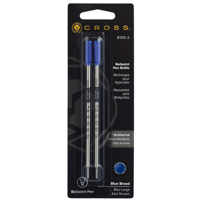 Refill Cross Ballpoint Pens - Pack of 2#color_blue