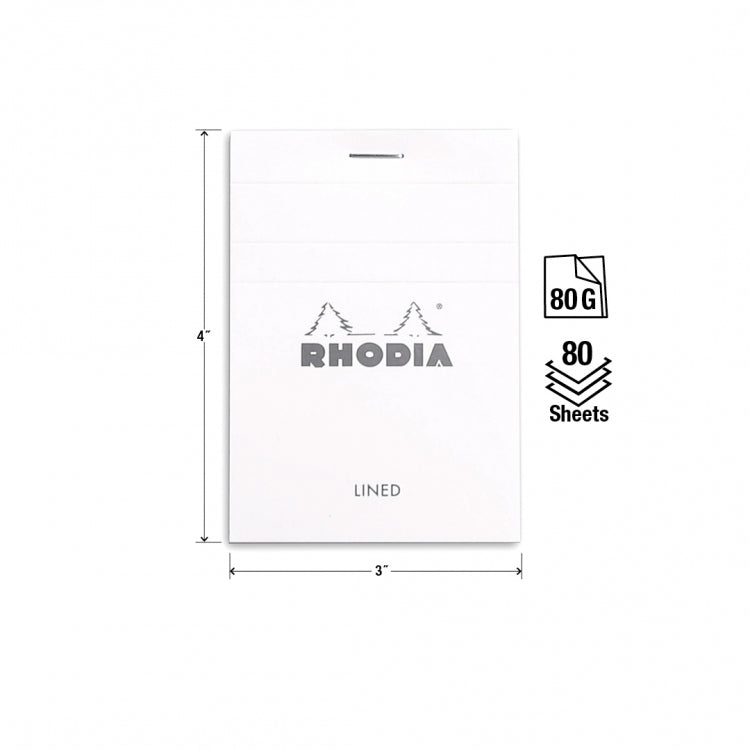 Rhodia Bloc No. 18 Notepad A4, Ruled