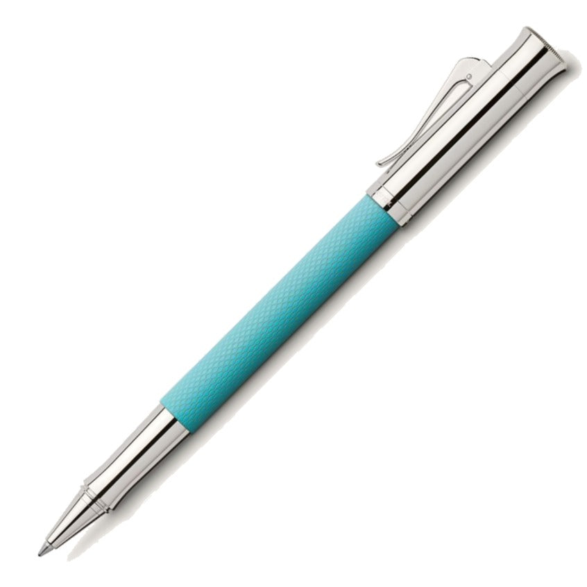 Graf von Faber-Castell Guilloche Turquoise Rollerball | 146516 | Pen Place