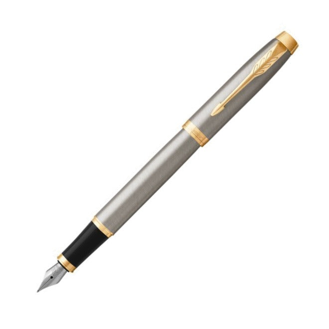 Parker IM Brushed Metal GT Fountain Pen | 1931656 | Pen Place