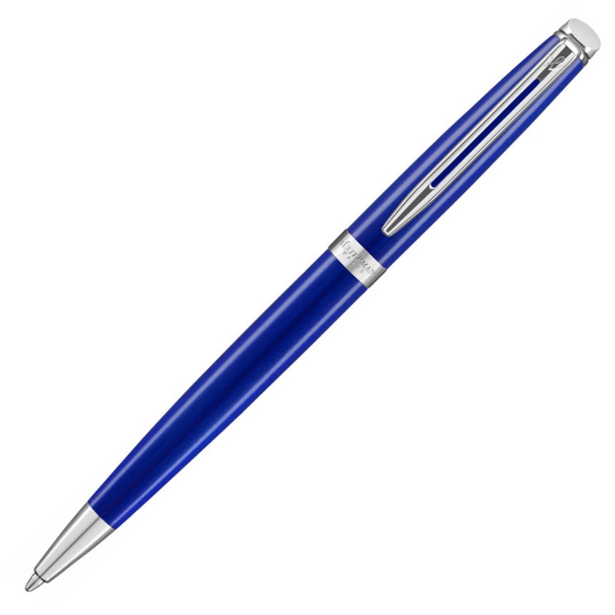 Waterman Hemisphere Deluxe Bright Blue Ballpoint Pen | 2042968 | Pen Place