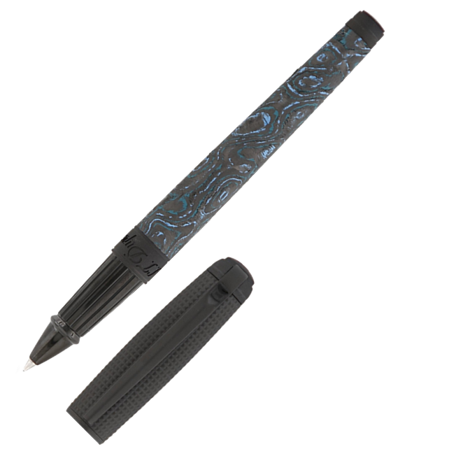 ST Dupont Line D Carbon Collection Glacial Cave Rollerball Pen