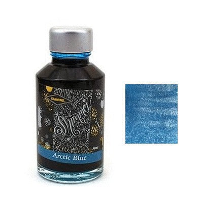 Diamine Bottled Ink 50ml Arctic Blue (Silver) | 9030 | Pen Place