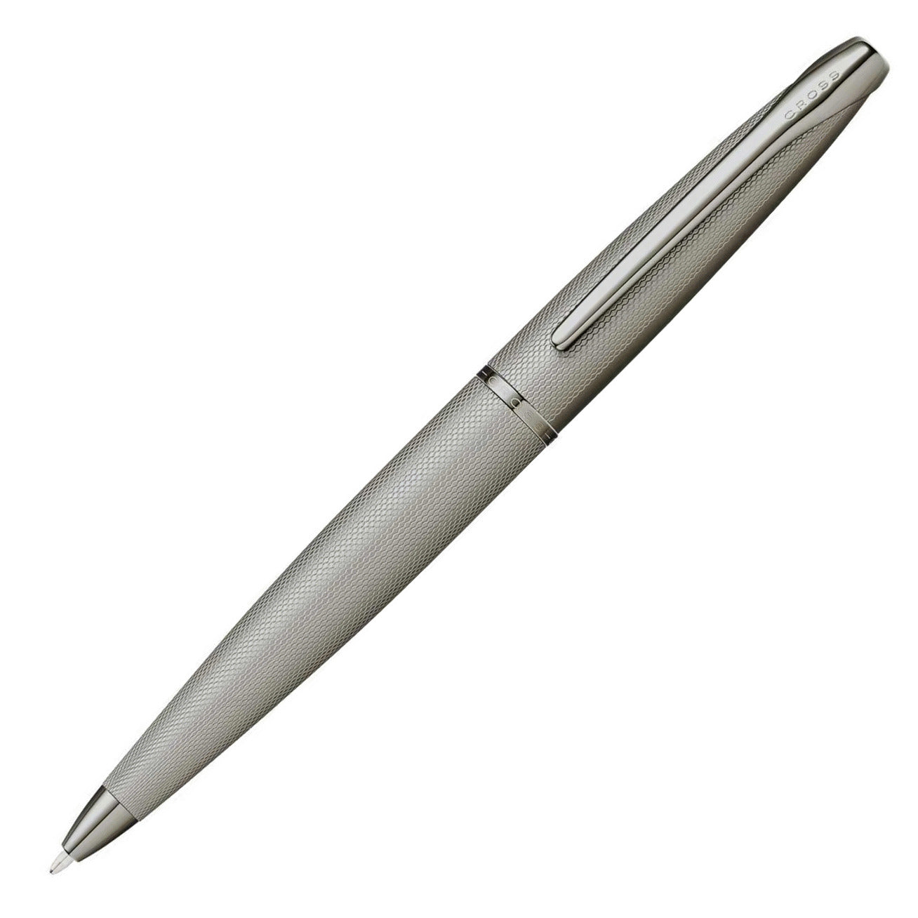 Cross ATX Sandblasted Titanium Gray Ballpoint Pen | Pen Place