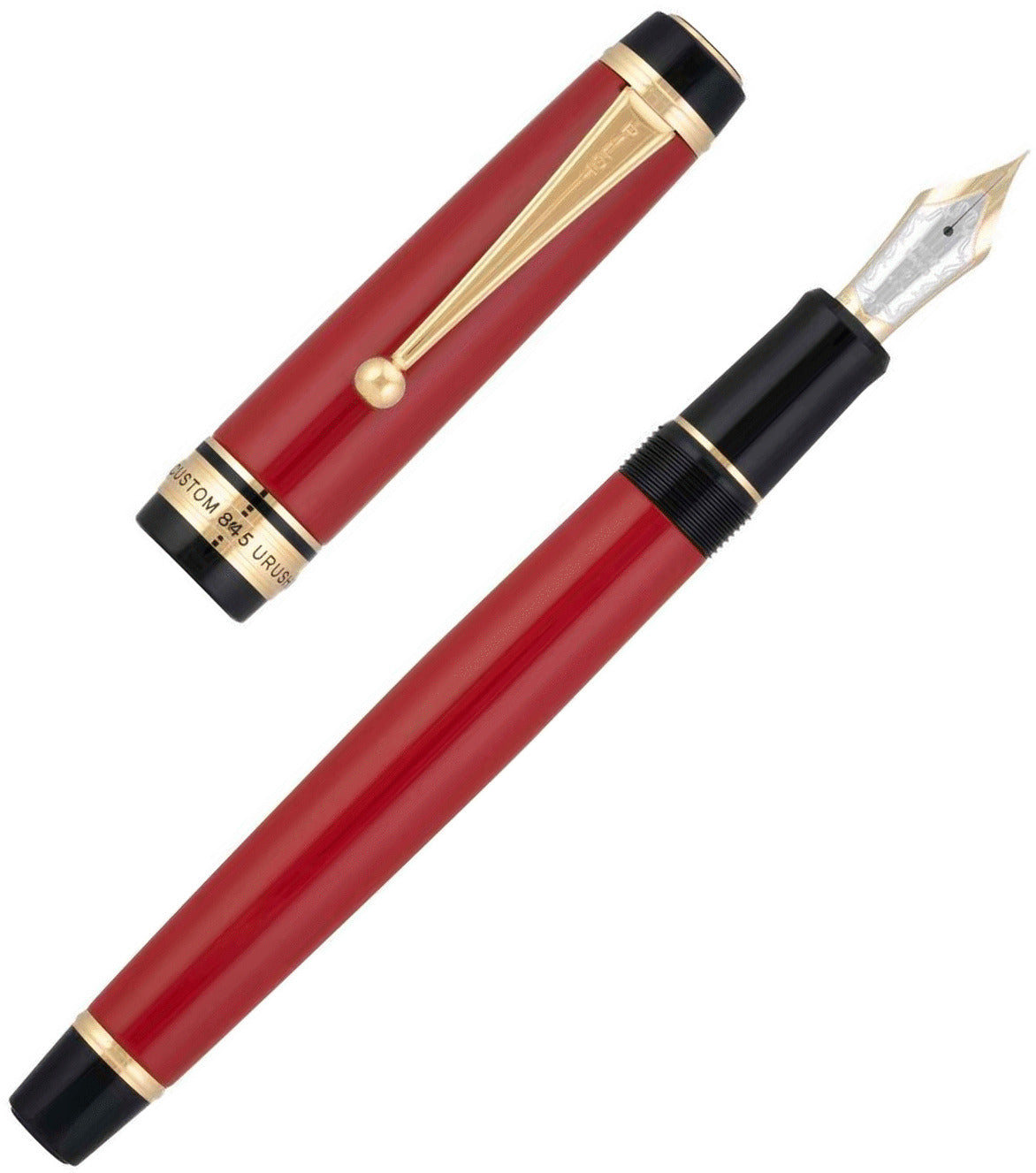 Pilot Custom 845 Vermillion Fountain Pen | 15286 | Pen Place