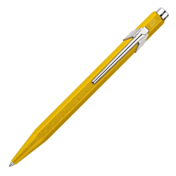 Caran d'Ache 849 Colormat-X Yellow Ballpoint Pen