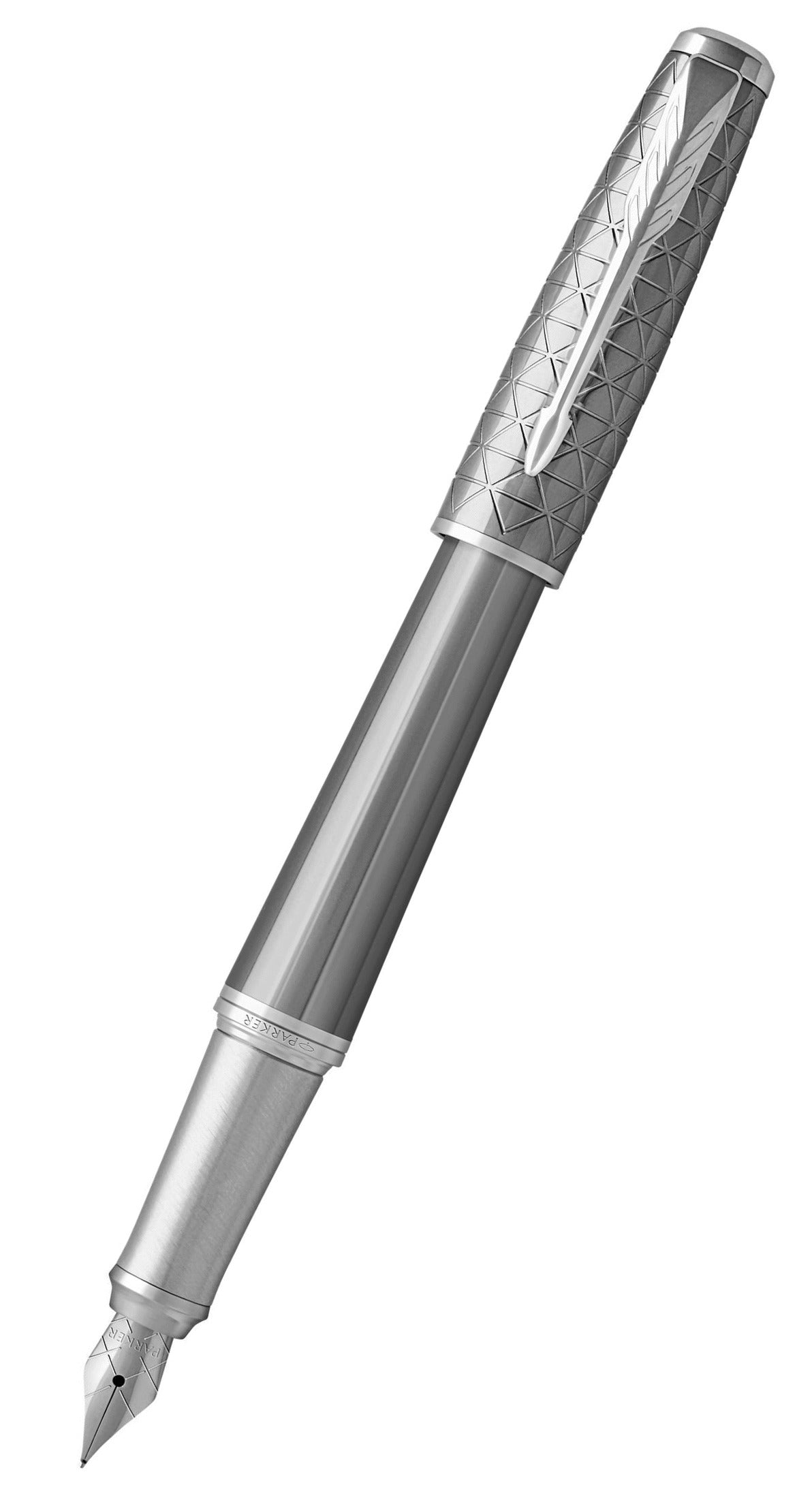 Parker Urban Premium Powdered Silver Fountain Pen | 1931603 | Pen Place
