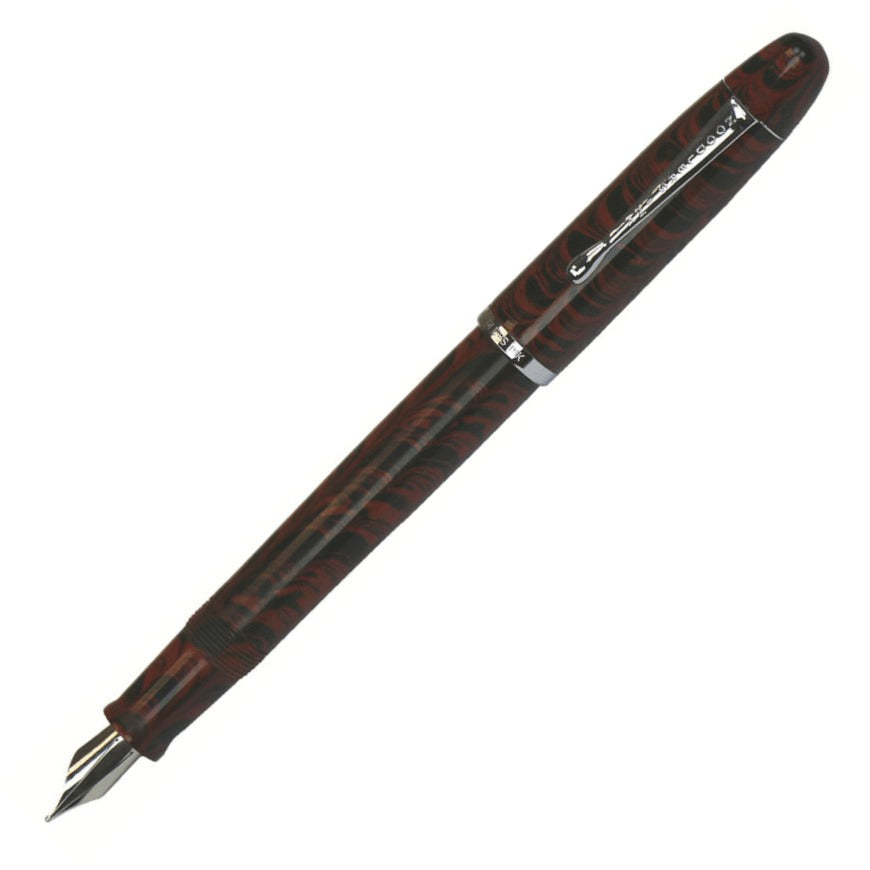 Noodler's Ink Neponset Ebonite Red Rebellion Fountain Pen | 12044 | Pen Place