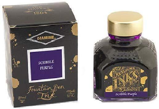 Diamine Bottled Ink 80ml Scribble Purple | 7109 | Pen Place