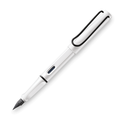 Lamy Safari White & Black Fountain Pen