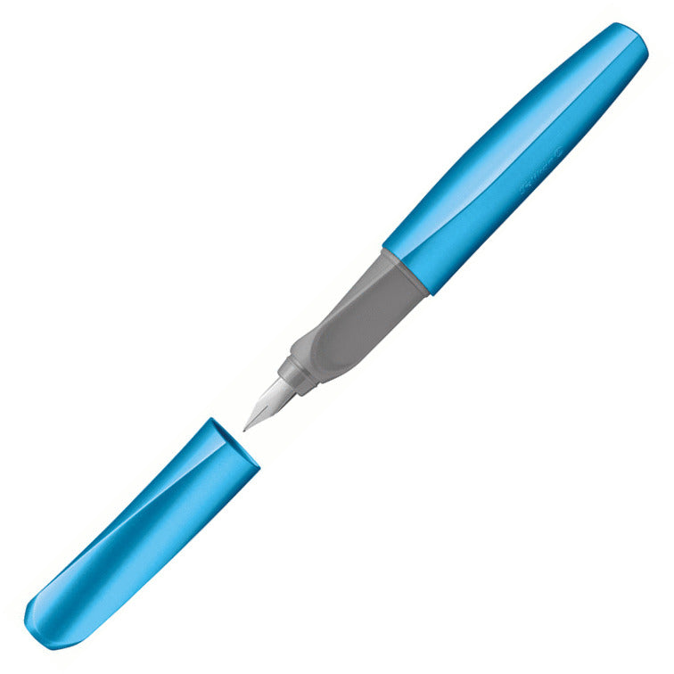 Pelikan Twist Frosted Blue Fountain Pen