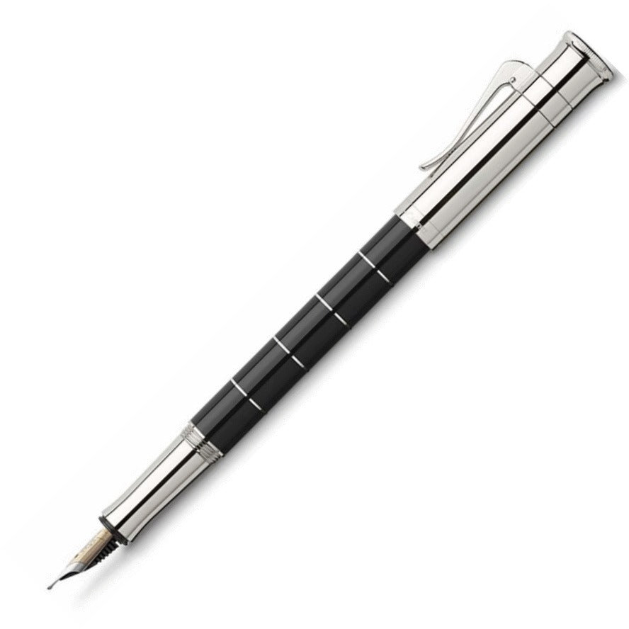 Graf von Faber-Castell Classic Anello Black Fountain | 145770 | Pen Place