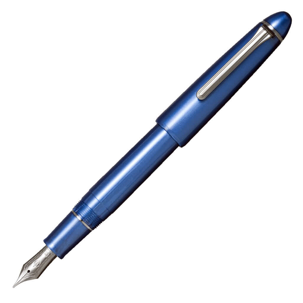 Sailor 1911 Large Ringless Metallic Simply Blue Fountain Pen