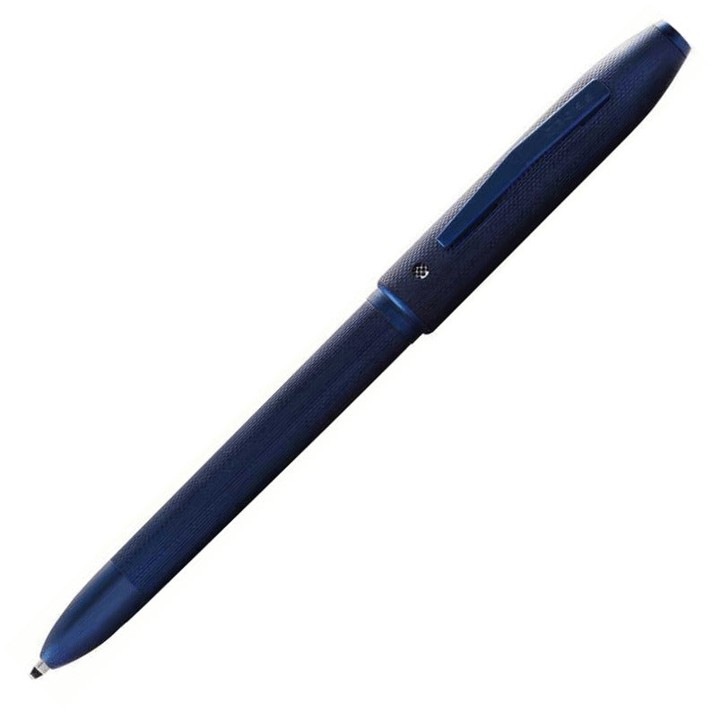 Cross Tech4 Sandblasted Blue PVD MultiFunction Pen | Pen Store | Pen Place