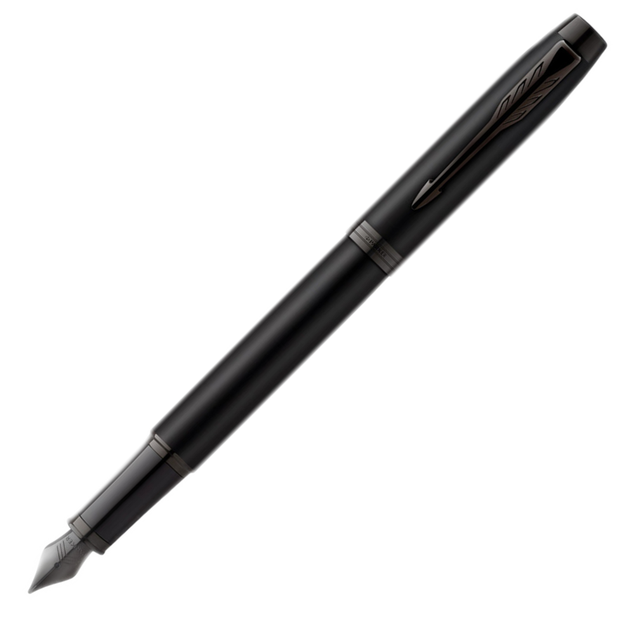 Parker IM Metallic Black Fountain Pen