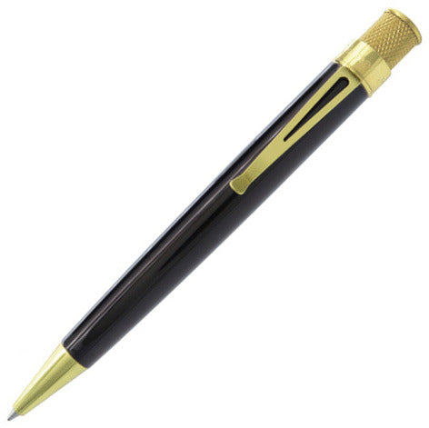 Retro 1951 Tornado Classic Brass Brown Rollerball Pen | Pen Place