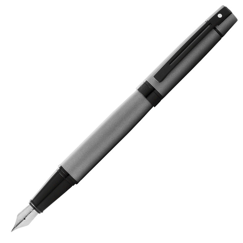 Sheaffer 300 Matte Grey Fountain Pen | Pen Store | Pen Place