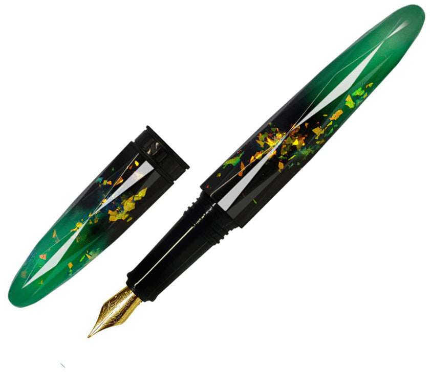 Benu Briolette Luminous Jade Fountain Pen | Pen Store | Pen Place
