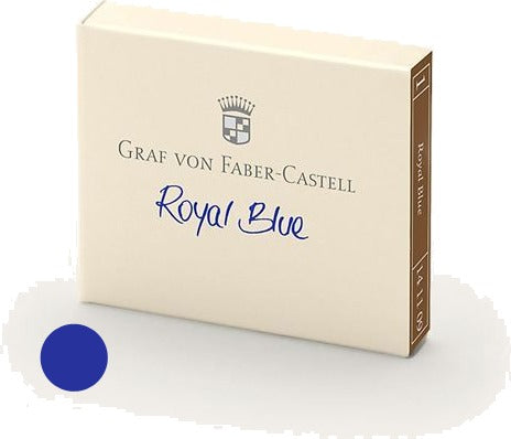 Refill Faber-Castell Royal Blue Ink Cartridges | 141109 | Pen Place