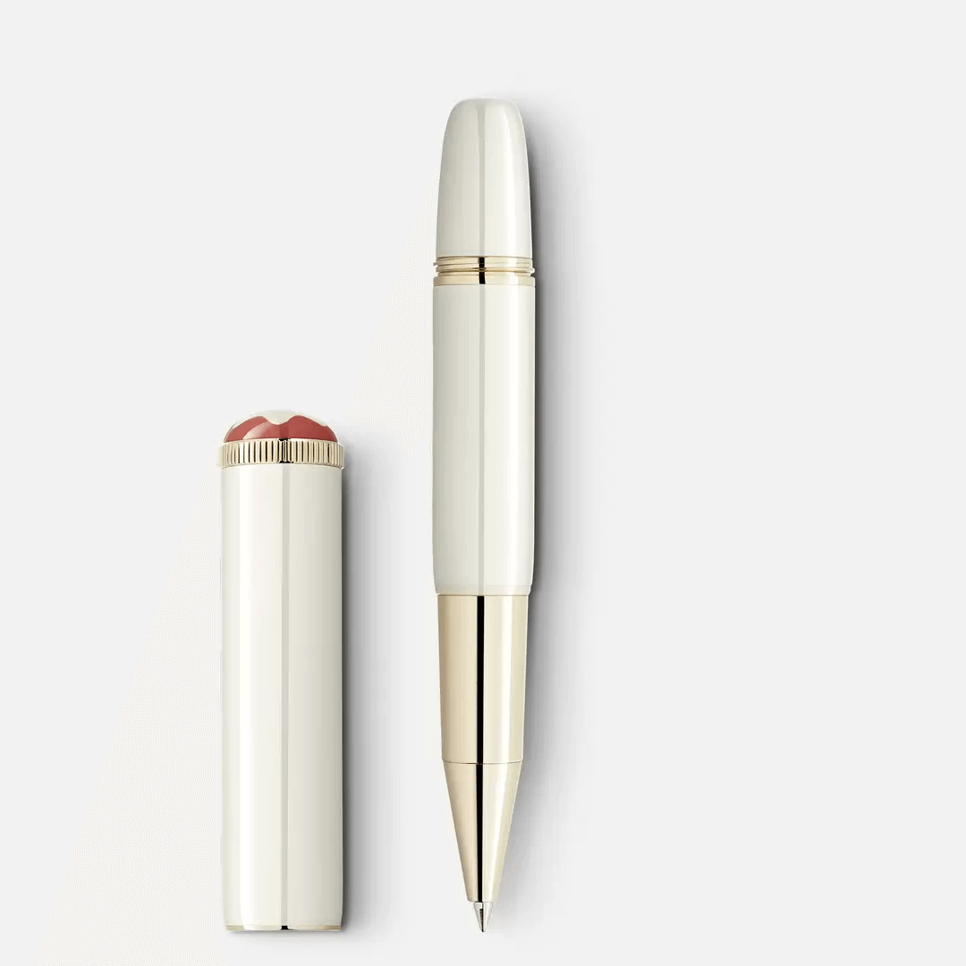 Montblanc Heritage Rouge et Noir "Baby" Special Edition Ivory -colored Rollerball Pen
