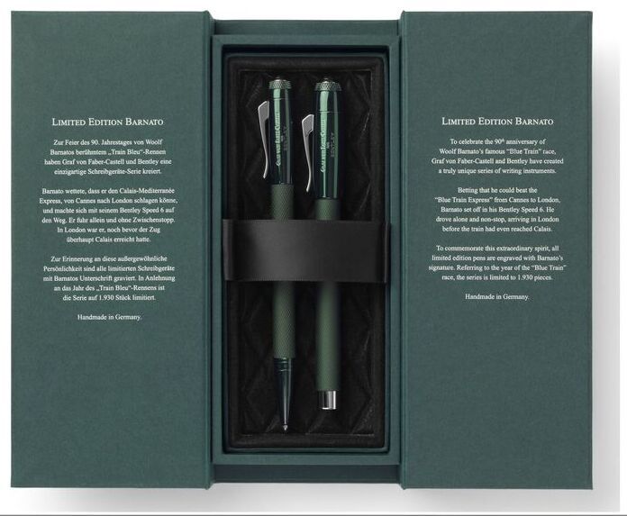 Graf von Faber-Castell Bentley Limited Edition Barnato Fountain Pen