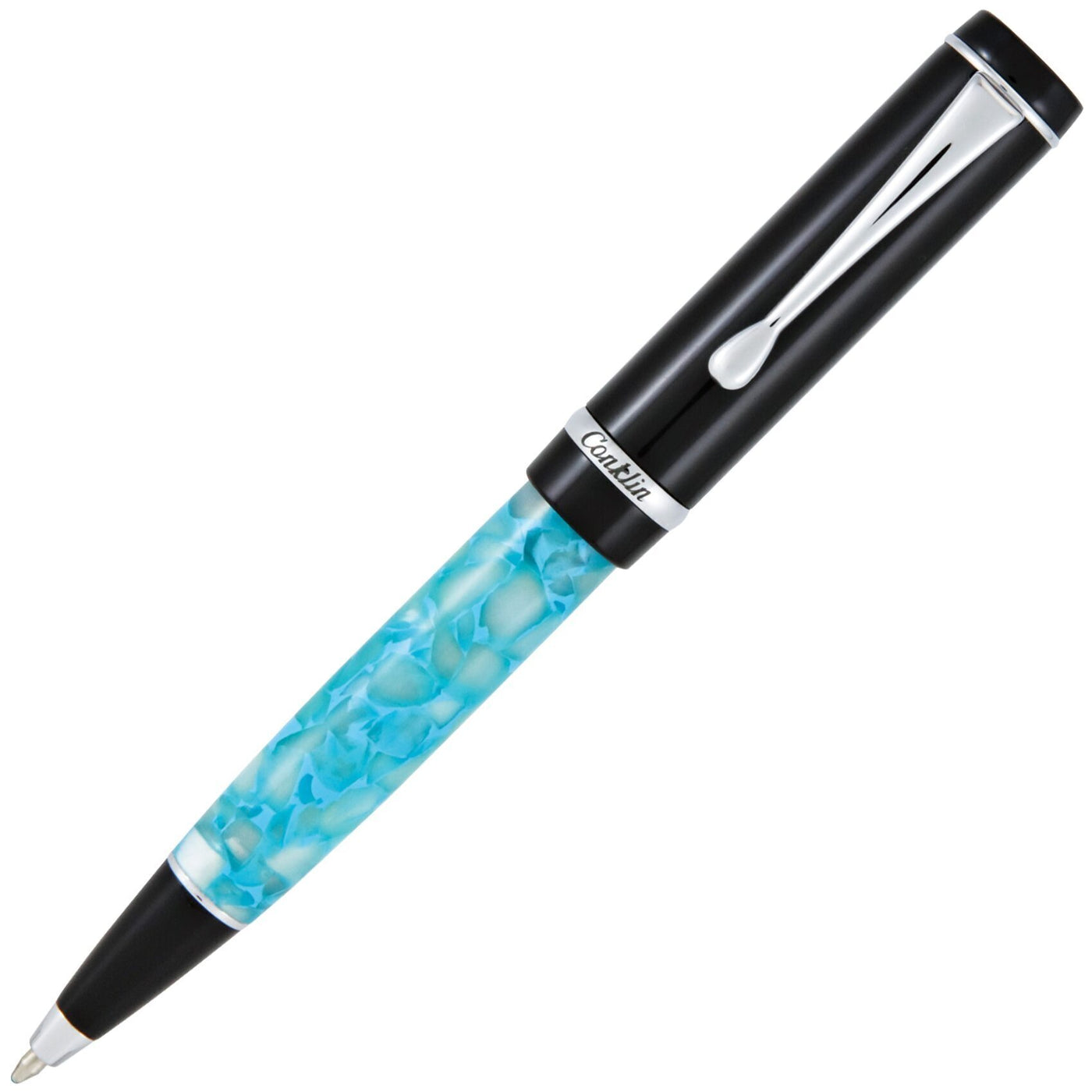Conklin Duragraph Turquoise Nights Ballpoint Pen | CK45345 | Pen Place