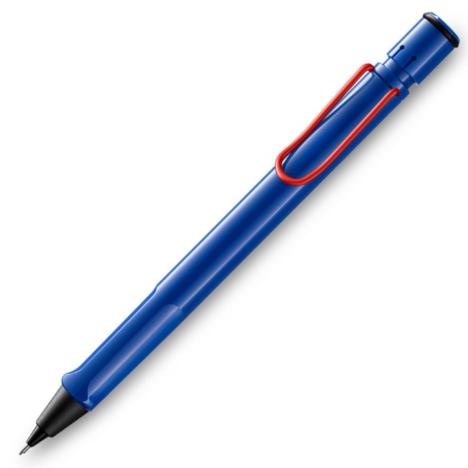 Lamy Safari Blue and Red Mechanical Pencil