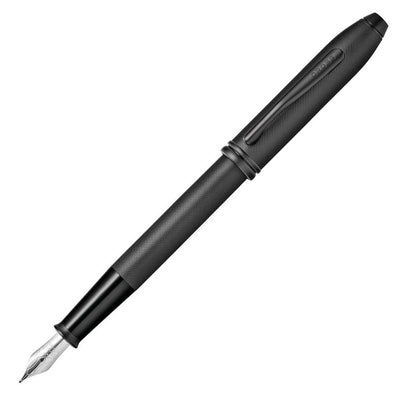 Cross Townsend Black Micro Knurl Fountain Pen | Pen Store | Pen Place