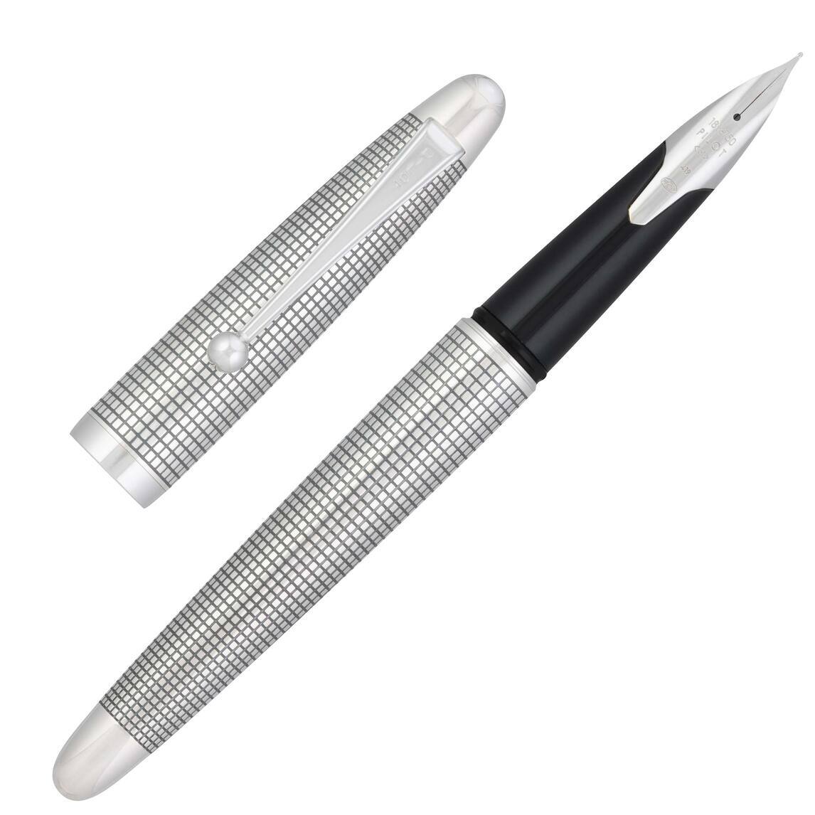 Pilot Sterling Silvern Koushi Fountain Pen | Pen Store | Pen Place Since 1968