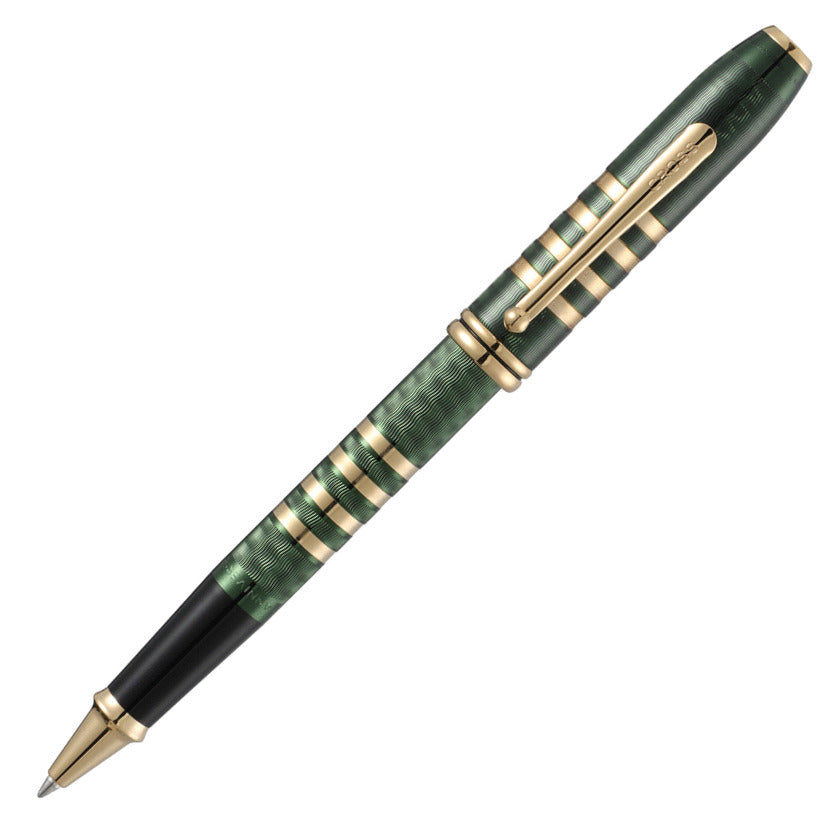 Cross Townsend Special-Edition 175th Anniversary Collection Translucent Green Lacquer Rollerball Pen